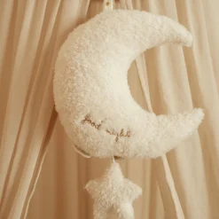 Little Dutch Muziekdoosje Maan - Wit - Newborn Naturals