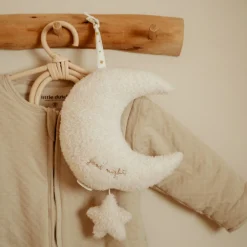 Little Dutch Muziekdoosje Maan - Wit - Newborn Naturals