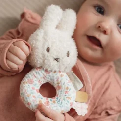 Little Dutch nijntje rammelaar - Roze - Lucky Blossom