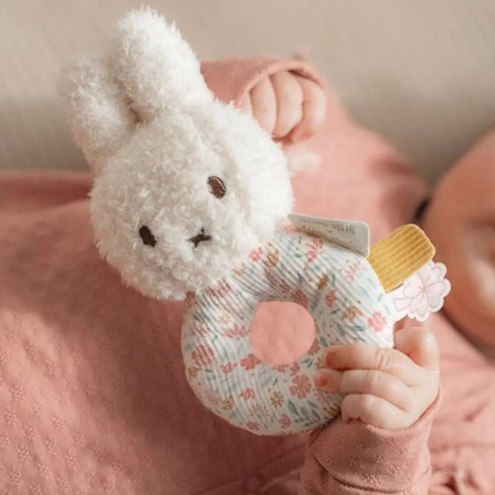 Little Dutch nijntje rammelaar - Roze - Lucky Blossom