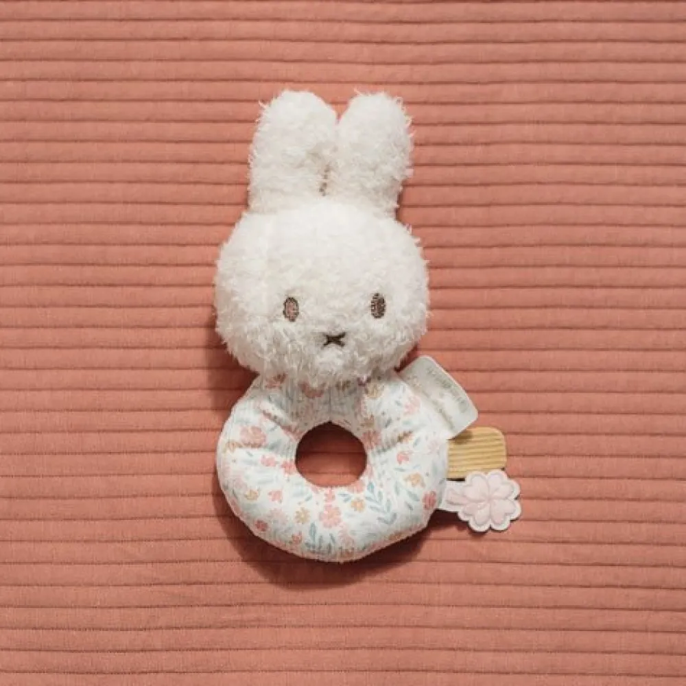 Little Dutch nijntje rammelaar - Roze - Lucky Blossom