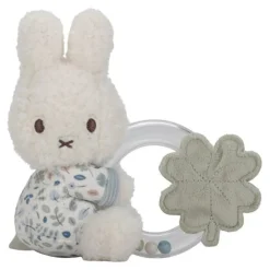 Little Dutch nijntje ringrammelaar - Blauw - Lucky Leaves