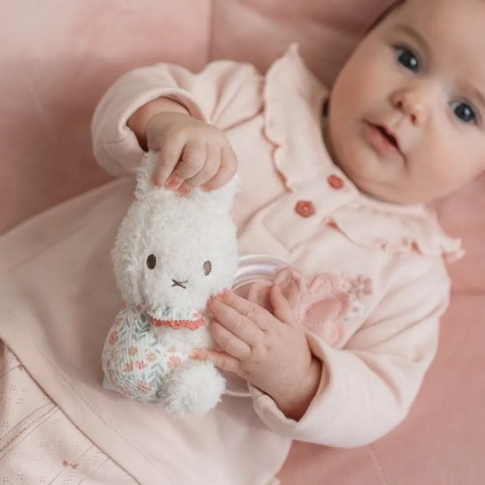 Little Dutch nijntje ringrammelaar - Roze - Lucky Blossom