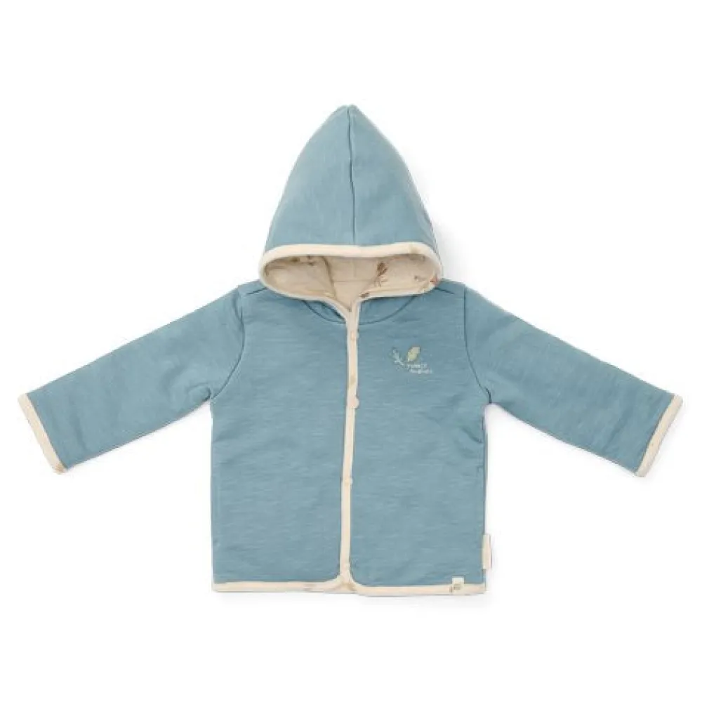 Little Dutch Omkeerbaar jasje - Blauw - Forest Friends