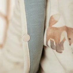 Little Dutch Omkeerbaar jasje - Blauw - Forest Friends