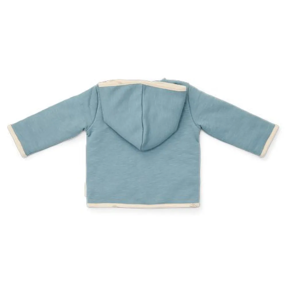 Little Dutch Omkeerbaar jasje - Blauw - Forest Friends