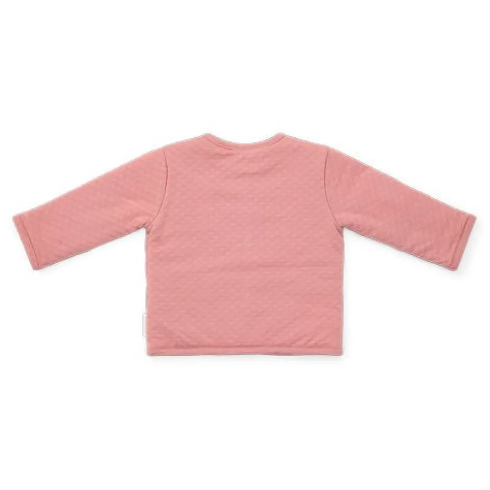 Little Dutch Omkeerbaar jasje - Roze - Fairy Garden