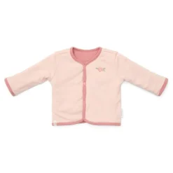 Little Dutch Omkeerbaar jasje - Roze - Fairy Garden