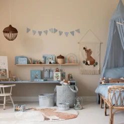 Little Dutch Opbergmand groot - Blauw - Forest Friends - Forest Adventure