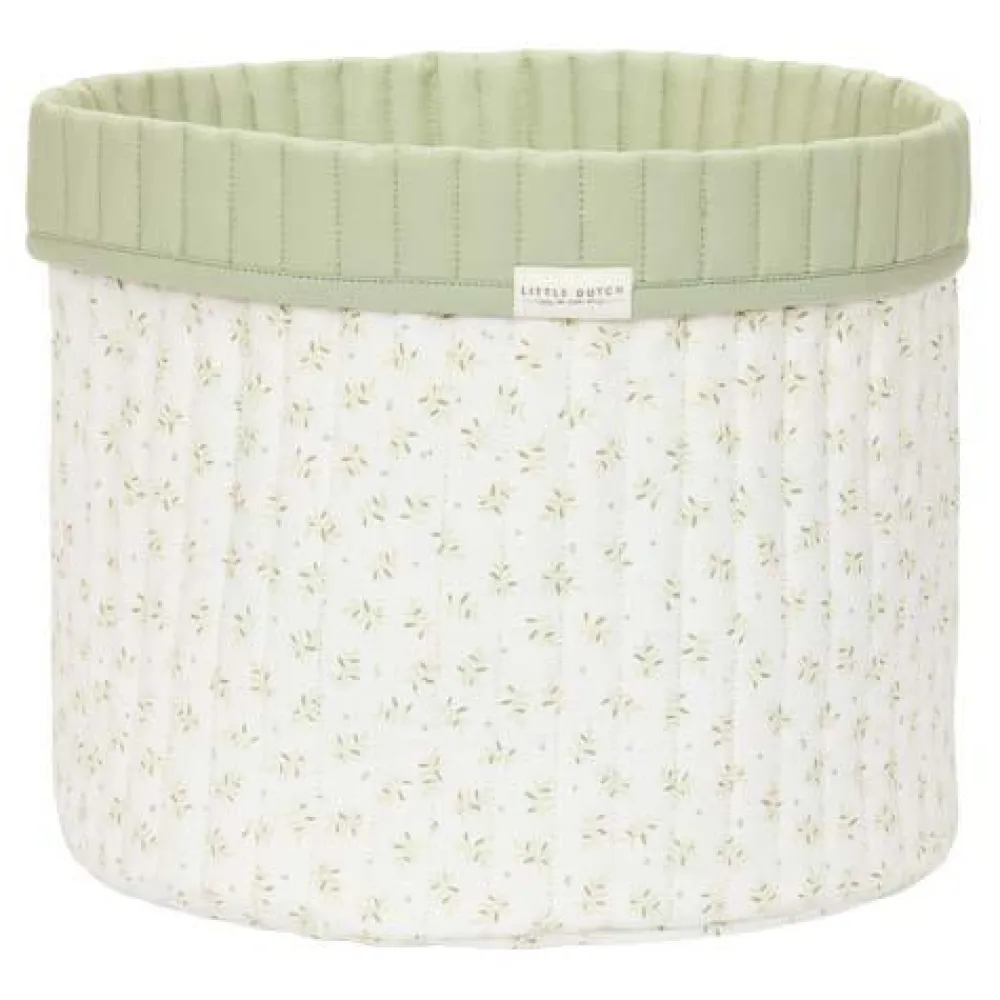 Little Dutch Opbergmand groot - Groen - Essentials - Blueberry Leaves