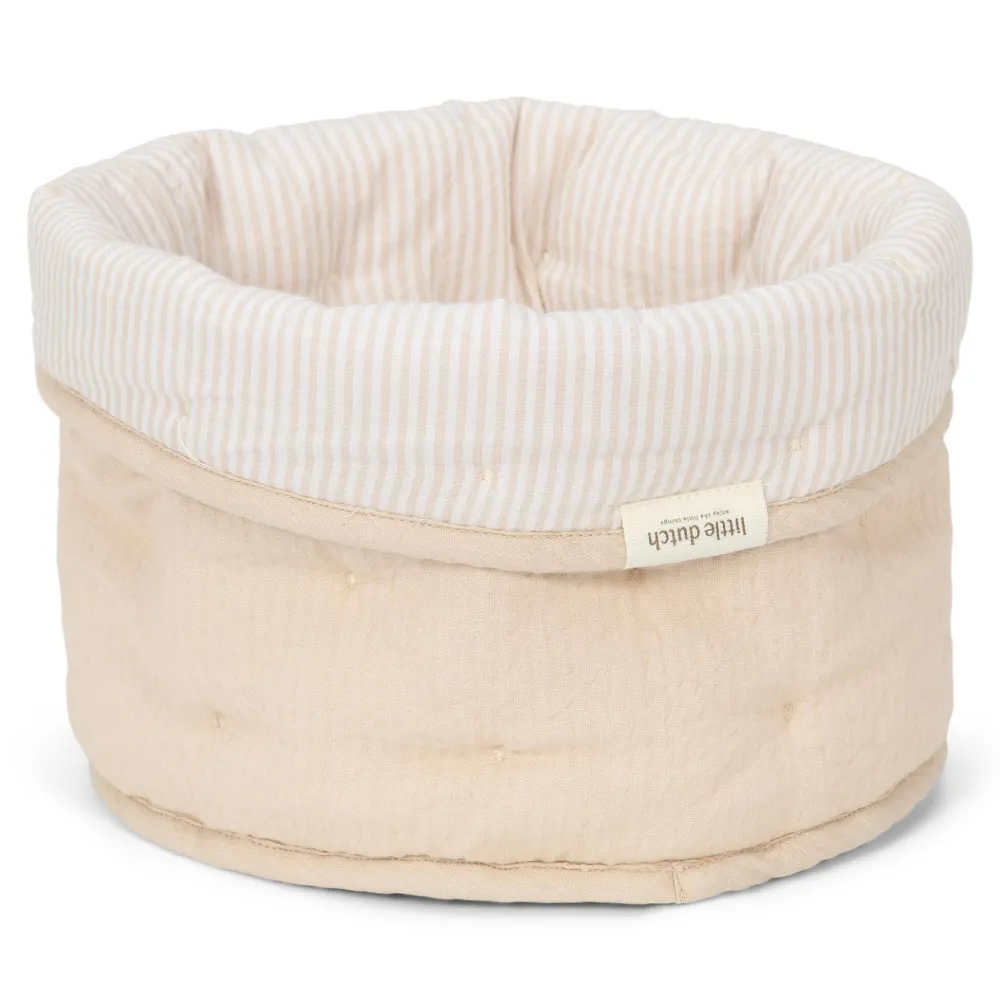 Little Dutch Opbergmand klein - Beige - Essentials