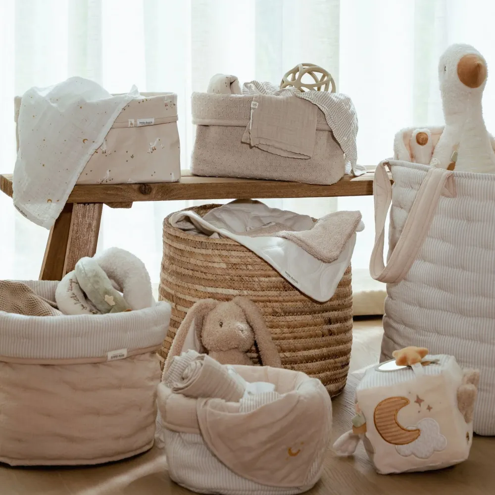 Little Dutch Opbergmand klein - Beige - Essentials