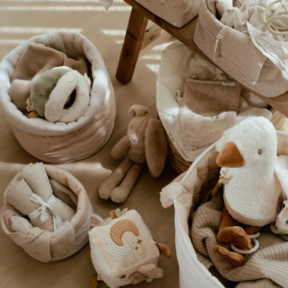 Little Dutch Opbergmand klein - Beige - Essentials