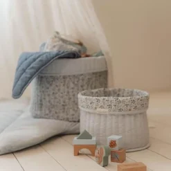 Little Dutch Opbergmand klein - Blauw - Forest Friends - Forest Adventure