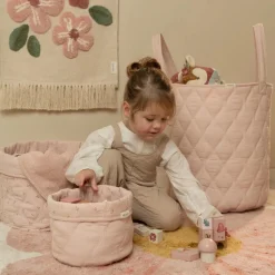 Little Dutch Opbergmand klein - Roze - Essentials