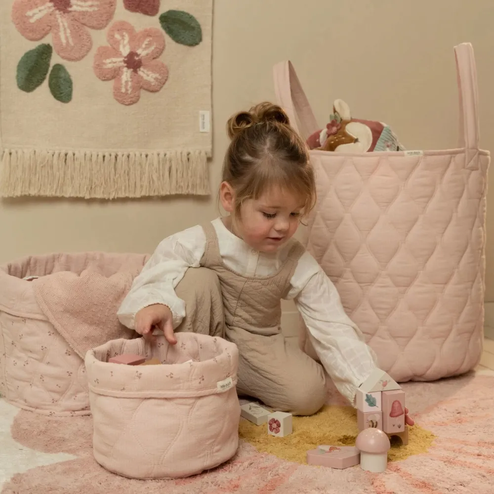 Little Dutch Opbergmand klein - Roze - Essentials