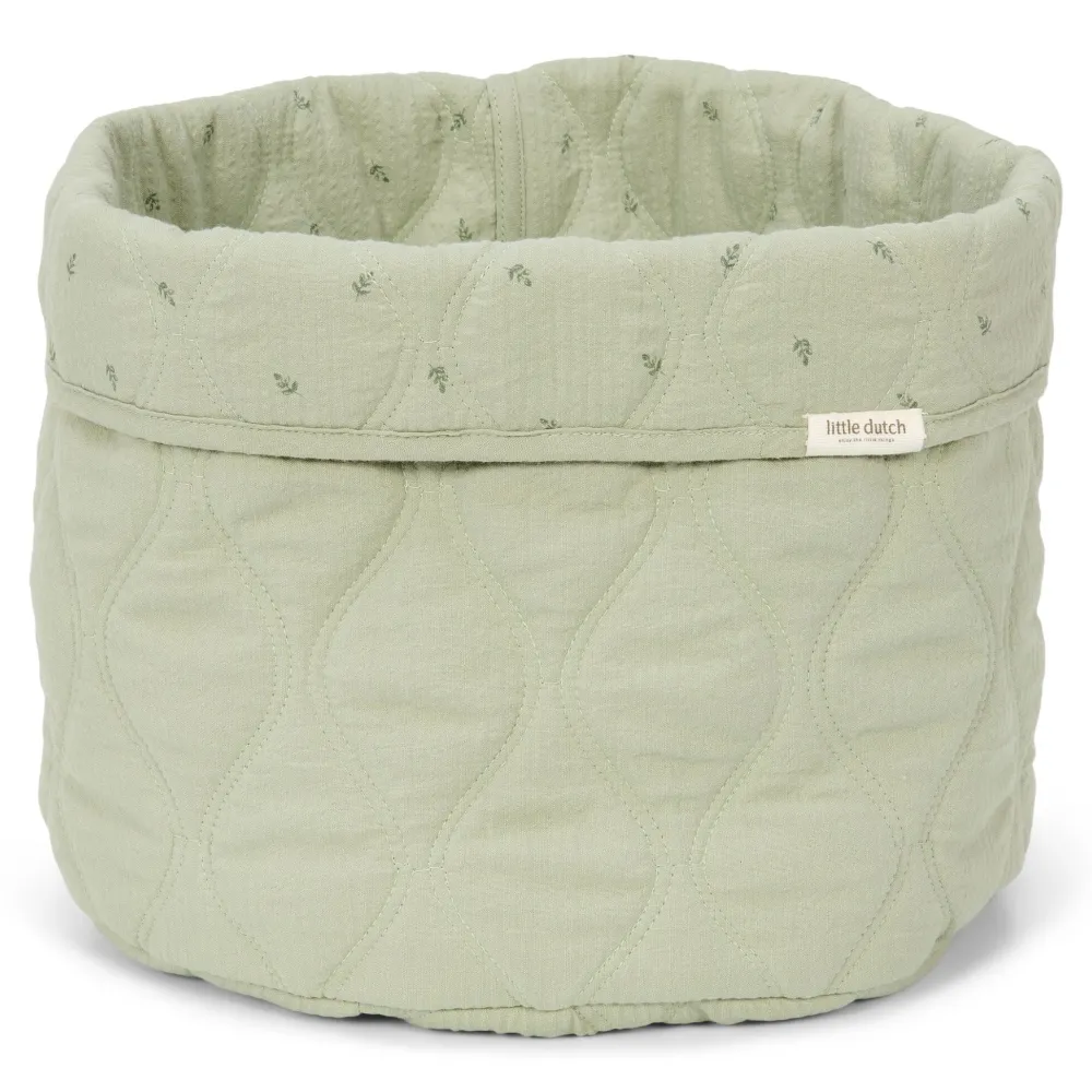 Little Dutch Opbergmand medium - Groen - Essentials
