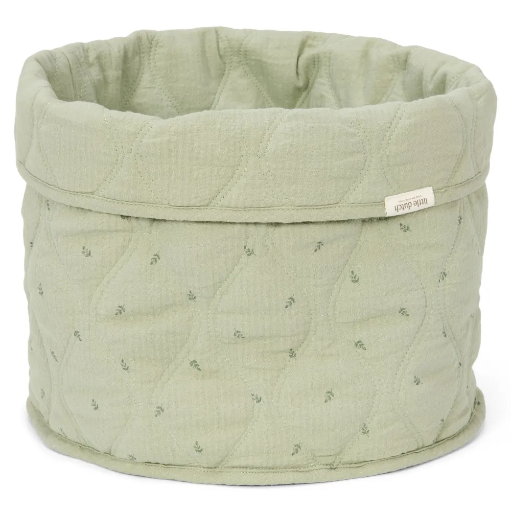 Little Dutch Opbergmand medium - Groen - Essentials