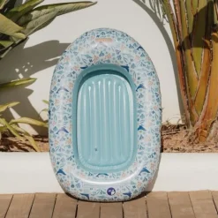 Little Dutch Opblaasboot - Blauw - Ocean Dreams