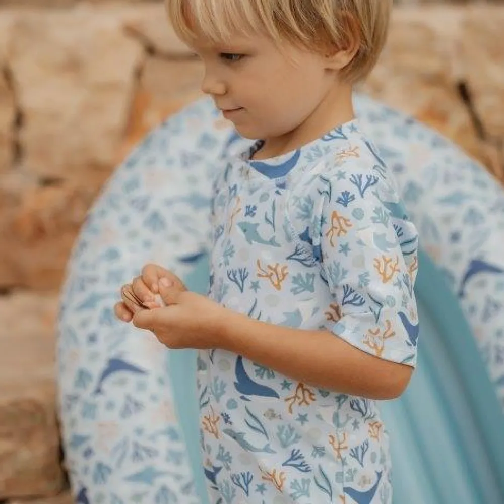 Little Dutch Opblaasboot - Blauw - Ocean Dreams