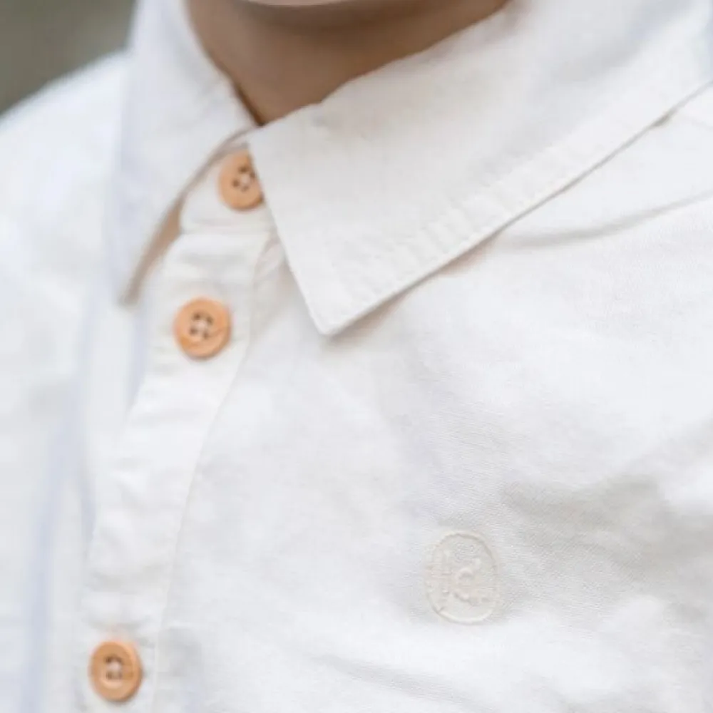 Little Dutch Overhemd - Wit - Forest Friends