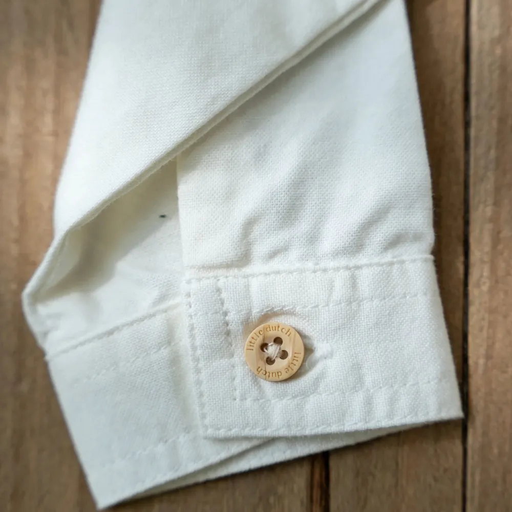 Little Dutch Overhemd - Wit - Forest Friends