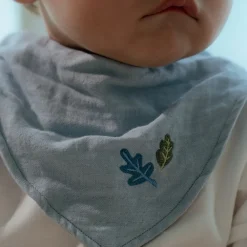 Little Dutch 2-pack bandana slab - Blauw - Essentials