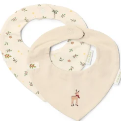 Little Dutch 2-pack kerst slab – Beige