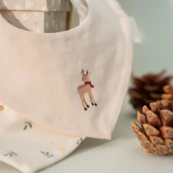 Little Dutch 2-pack kerst slab – Beige