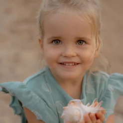 Little Dutch Playsuit - Groen - Ocean Treasures