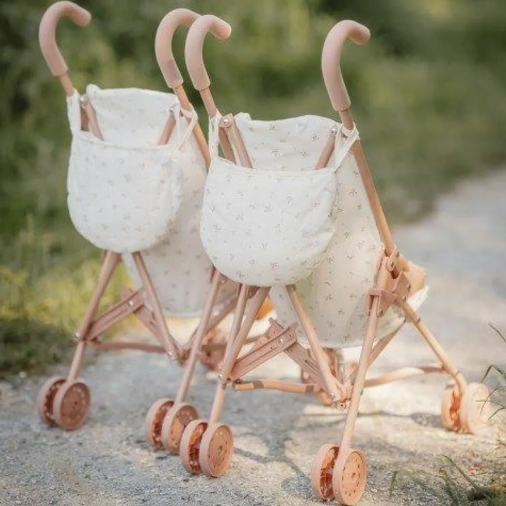 Little Dutch Poppenbuggy – Meerkleurig – Essentials – White Meadows