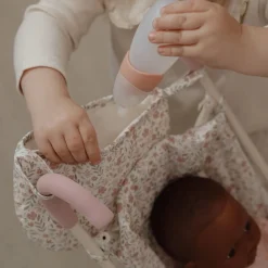 Little Dutch Poppenbuggy – Roze – Essentials – Soft Flowers