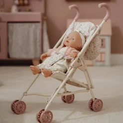 Little Dutch Poppenbuggy – Roze – Essentials – Soft Flowers