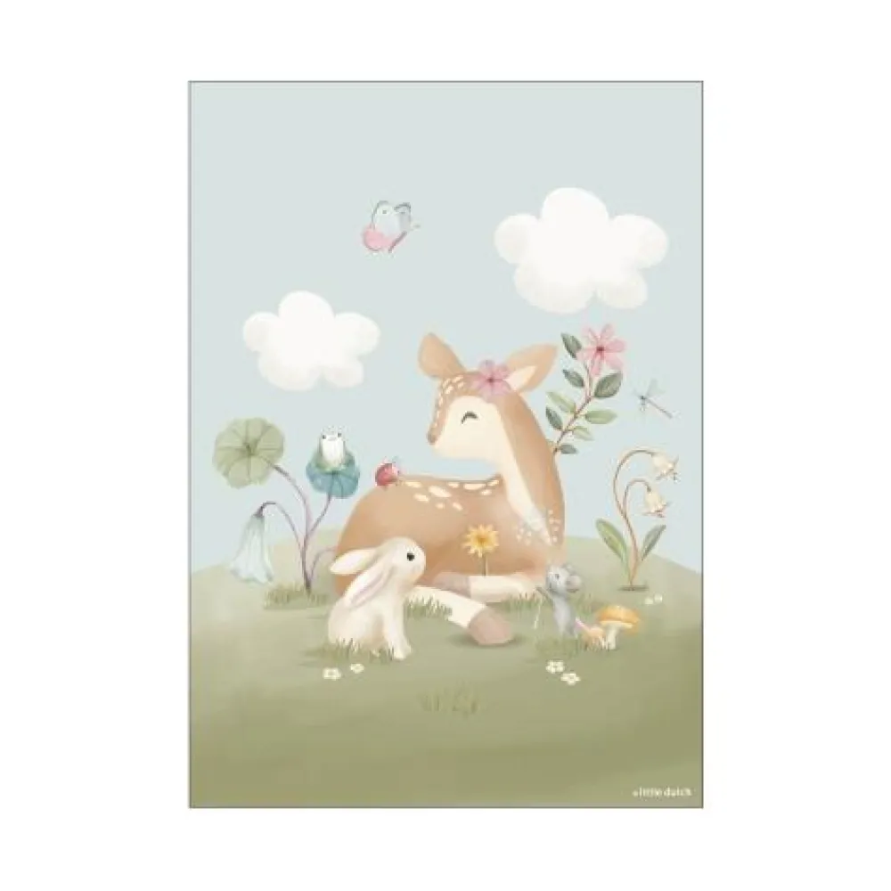 Little Dutch Poster - Maat A3 - Fairy Garden