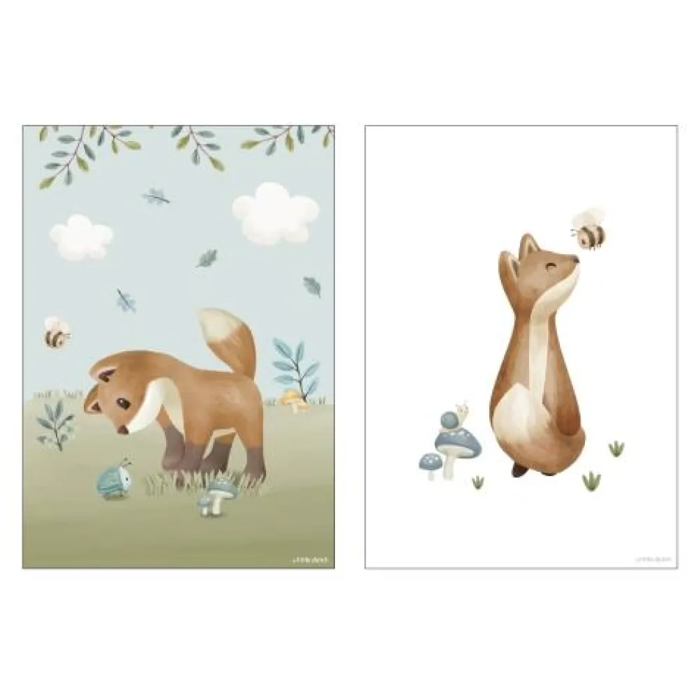 Little Dutch Poster - Maat A3 - Forest Friends