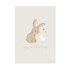 Little Dutch Poster A3 - Little Goose - Baby Bunny