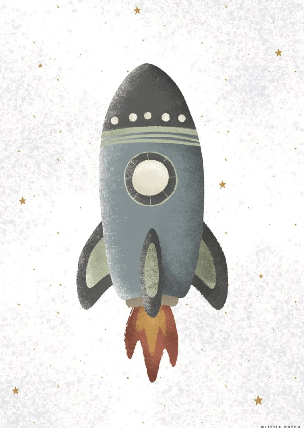 Little Dutch Poster Space - A3