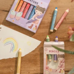 Little Dutch Potloden - Meerkleurig - Essentials - Rosa