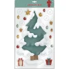 Little Dutch Raamsticker kerstboom - Meerkleurig
