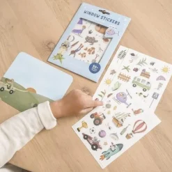 Little Dutch Raamstickers Jim & Friends