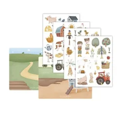 Little Dutch Raamstickers Little Farm