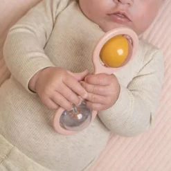 Little Dutch Rammelaar met balletjes - Roze - Essentials