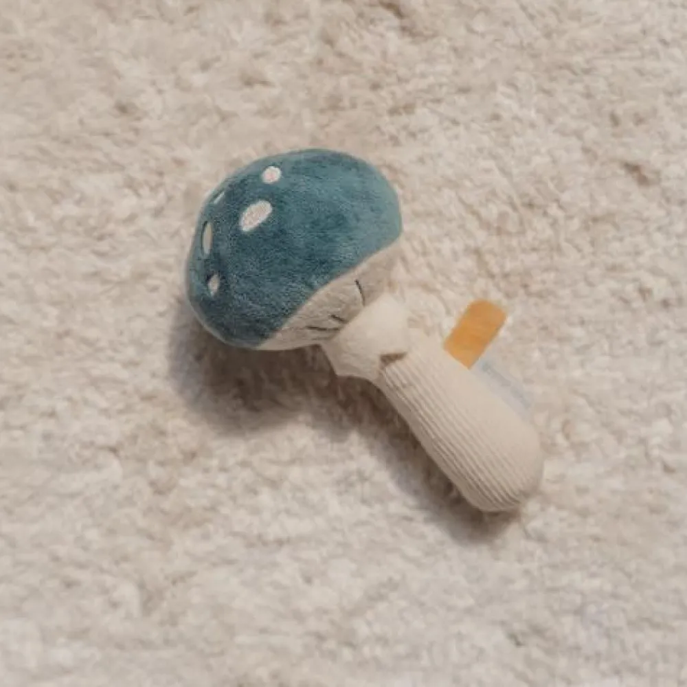 Little Dutch Rammelaar Paddenstoel - Blauw - Forest Friends