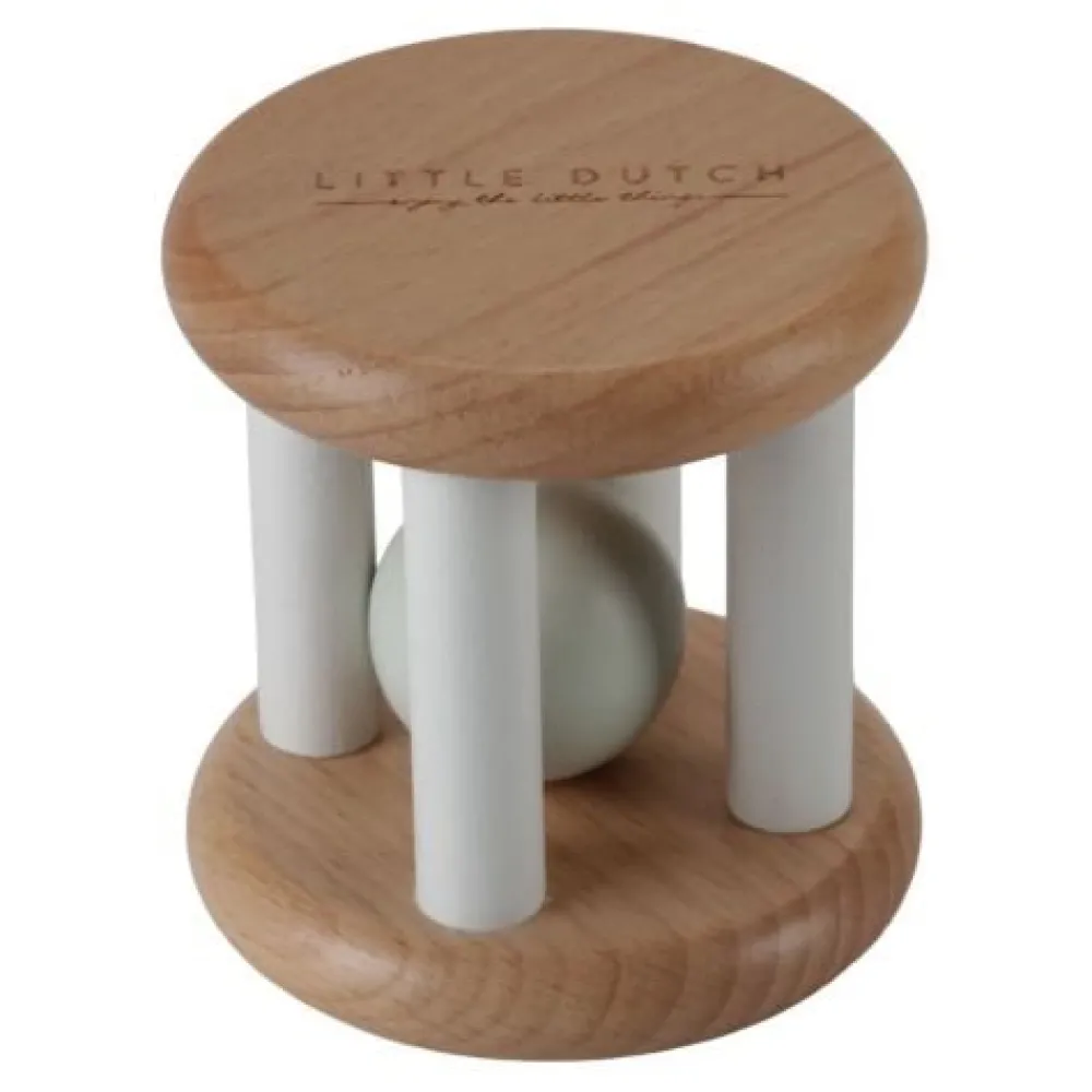 Little Dutch Rammelaar roller - Beige - Baby Bunny