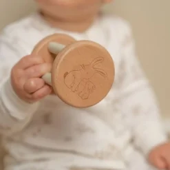 Little Dutch Rammelaar roller - Beige - Baby Bunny