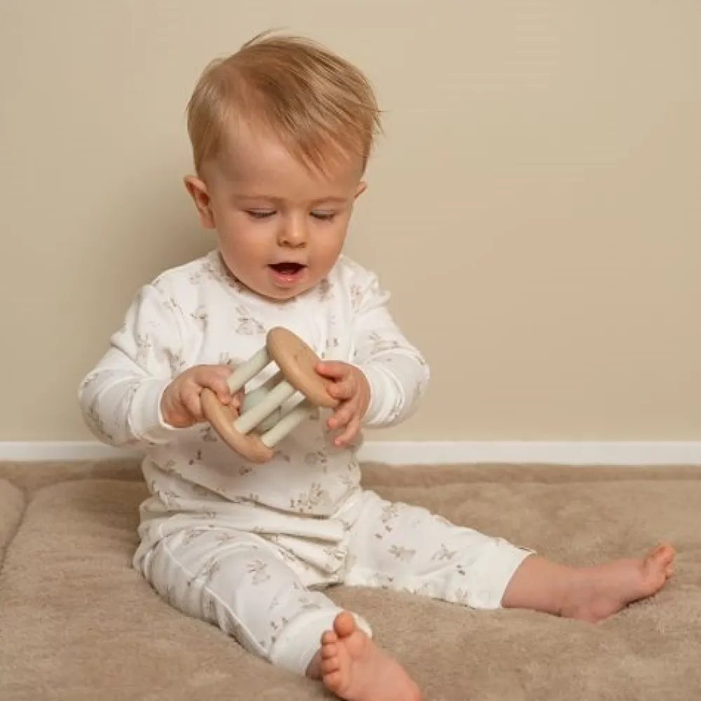 Little Dutch Rammelaar roller - Beige - Baby Bunny