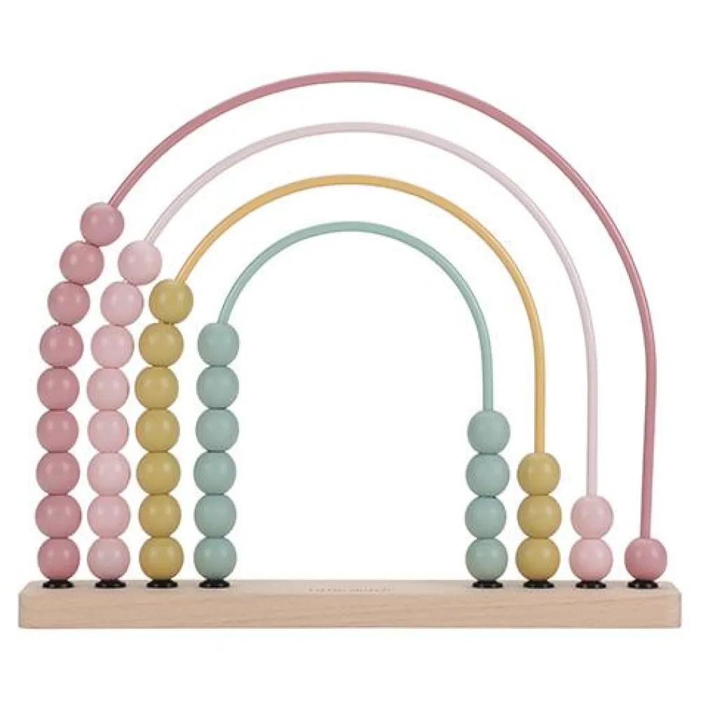 Little Dutch Regenboog telraam - Roze - Fairy Garden