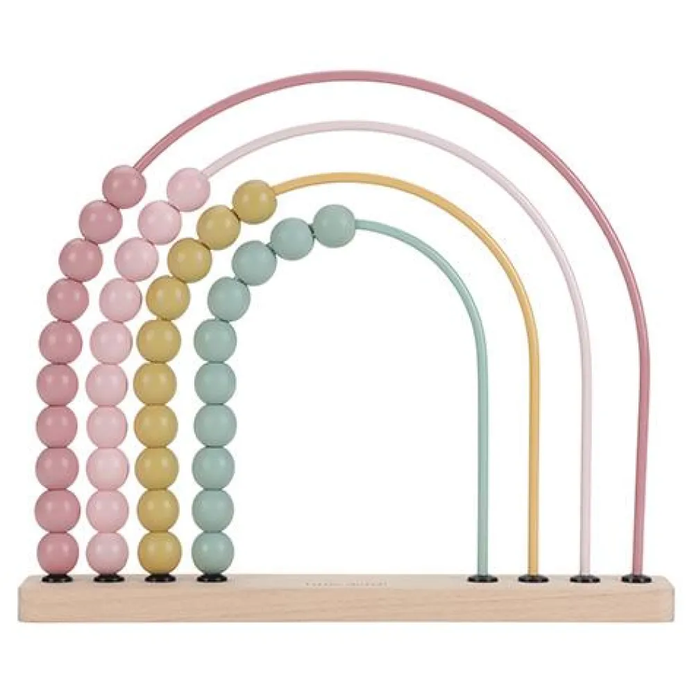 Little Dutch Regenboog telraam - Roze - Fairy Garden