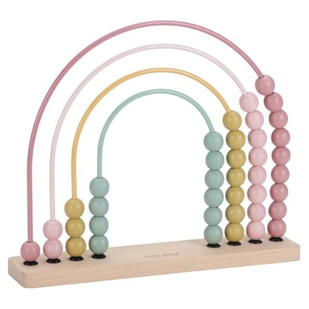 Little Dutch Regenboog telraam - Roze - Fairy Garden