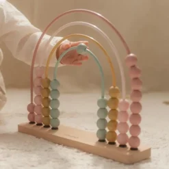 Little Dutch Regenboog telraam - Roze - Fairy Garden